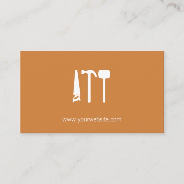 Tarjeta De Citas Reparación de servicios en el hogar (Anverso)