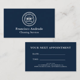 Tarjeta De Citas Roofing Company | Custom Logo Services