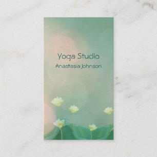 Tarjeta De Citas Salud artística suave tranquila pacífica elegant