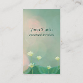 Tarjeta De Citas Salud artística suave tranquila pacífica elegante