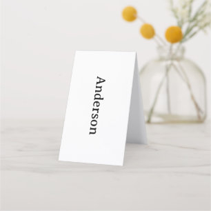 Tarjeta De Citas Sencillo Profesional Doble Vertical Plegado