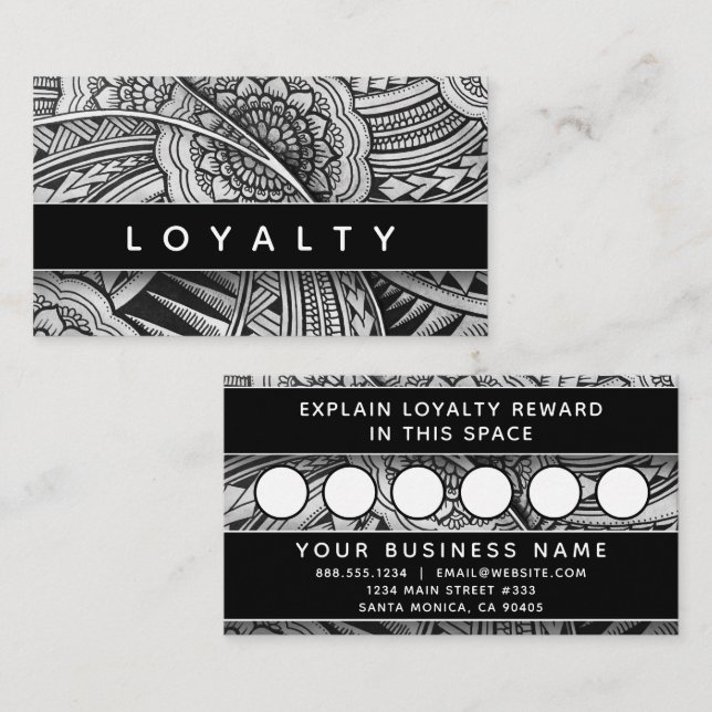 Tarjeta De Citas Sencillo y elegante diseño profesional (Anverso / Reverso)