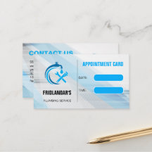 Servicio de fontanería Logo de gota de agua azul f