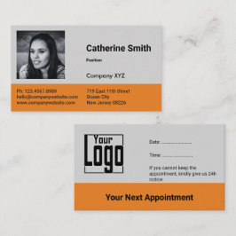 Tarjeta De Citas Servicio de imagen personalizada profesional para