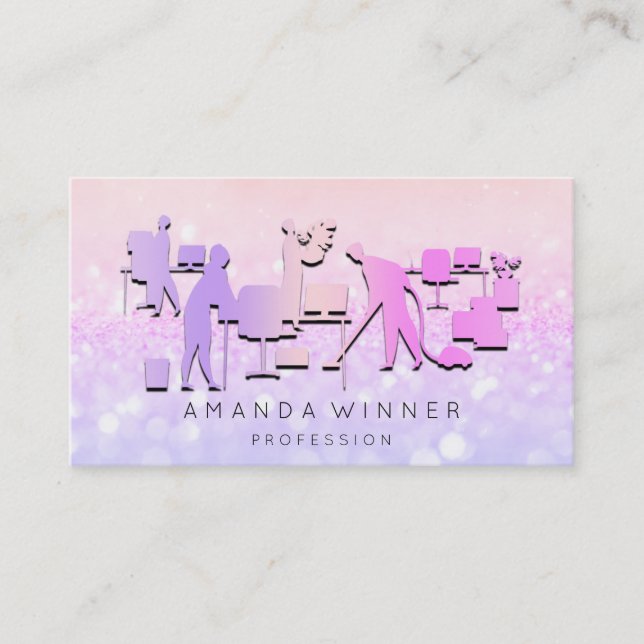 TARJETA DE CITAS SERVICIOS DE LIMPIEZA REMOVALS Y ALMACENAMIENTO DE (Anverso)