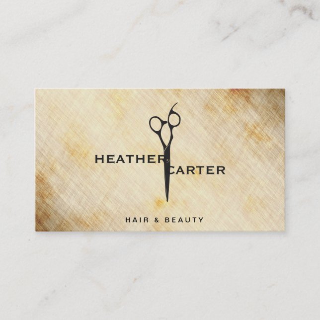 Tarjeta De Citas Shear Modern (Anverso)