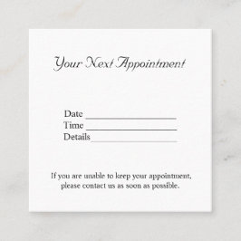 Tarjeta De Citas simple mínimo añadir el nombre imágenes de texto n