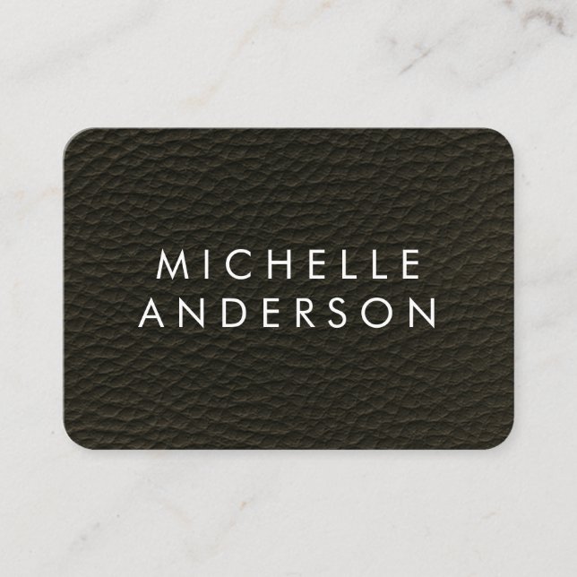 Tarjeta De Citas Textura elegante (tarjeta de cita) (Anverso)