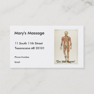 Tarjeta De Citas Trasero de la anatomía