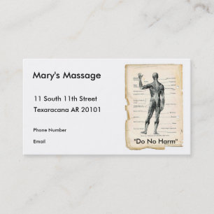 Tarjeta De Citas Trasero de la anatomía