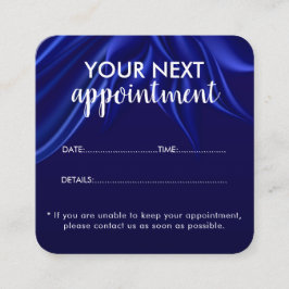 Tarjeta De Citas Trendy Modern Salon Appointment Reminder Card
