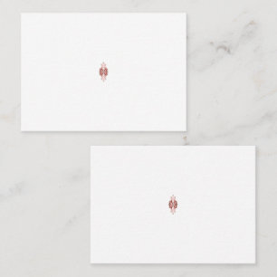 Tarjeta De Citas Un gráfico rojo vibrante presenta una creativa flo