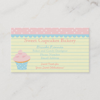 Tarjeta De Citas ¡Un pastel con puntos!