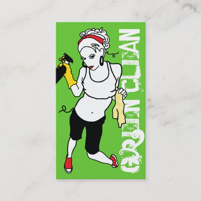 Tarjeta De Citas verde limpio (tarjeta de cita) (Anverso)