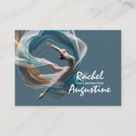 Tarjeta De Citas Vuelo aéreo Aire Yoga Instructor Pilates Fitness