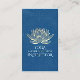 Tarjeta De Citas Yoga Meditación Reiki Instructor Nombramiento Lotu