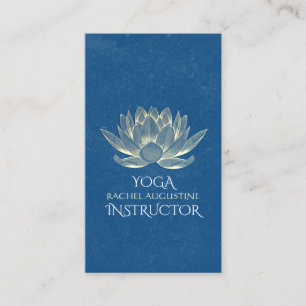 Tarjeta De Citas Yoga Meditación Reiki Instructor Nombramiento Lotu