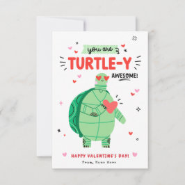 Tarjeta de clase para niños El día de San Valentín
