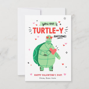 Tarjeta de clase para niños El día de San Valentín