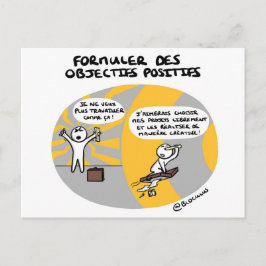 Tarjeta de coaching “Objetivos positivos "