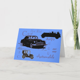 Tarjeta de coche