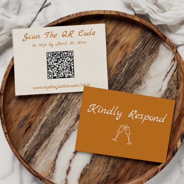 Tarjeta de código QR de respuesta RSVP de boda min (Subido por el creador)