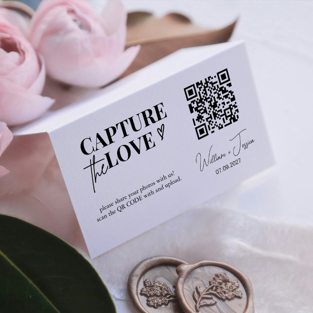 Tarjeta de código QR para capturar el amor con esc (Subido por el creador)