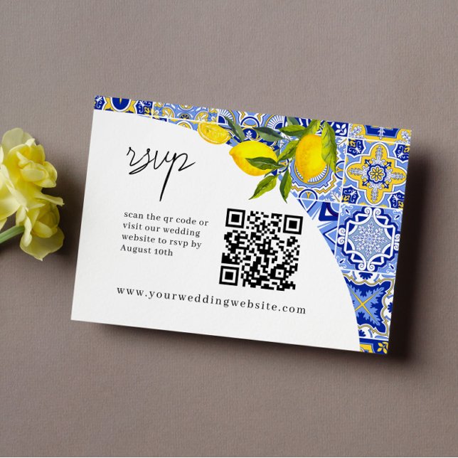Tarjeta de código QR para Lemon Mediterranean Boho (Subido por el creador)