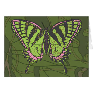 Tarjeta de cola de inflexión celta