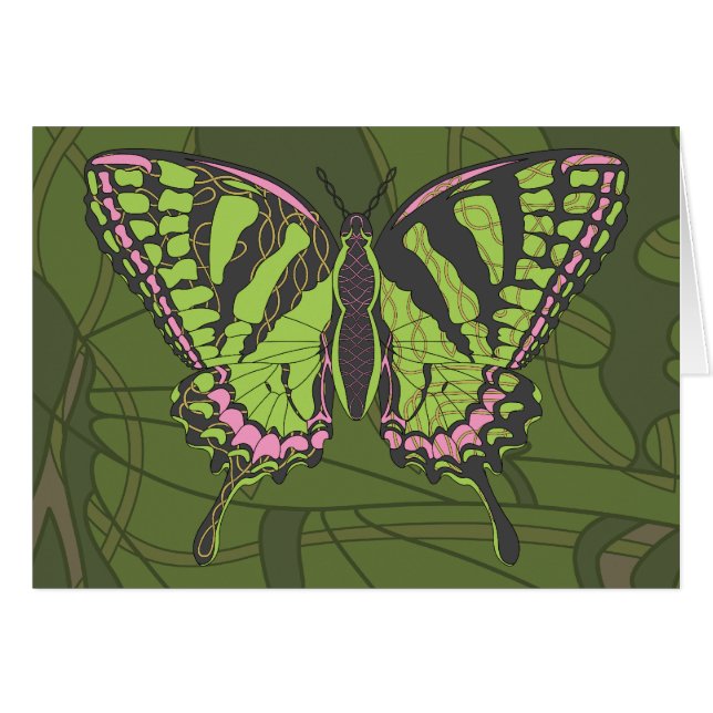 Tarjeta de cola de inflexión celta (Anverso (Horizontal))