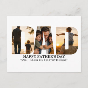 Tarjeta de Colaje de Fotos Personalizadas para el