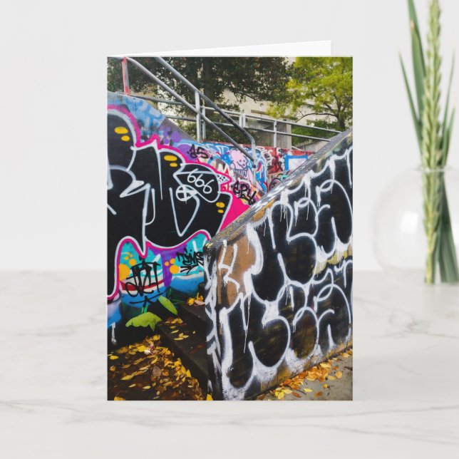 Tarjeta de colección de graffiti #1 (Anverso)