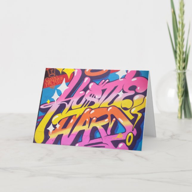 Tarjeta de colección de graffiti #3 (Anverso)