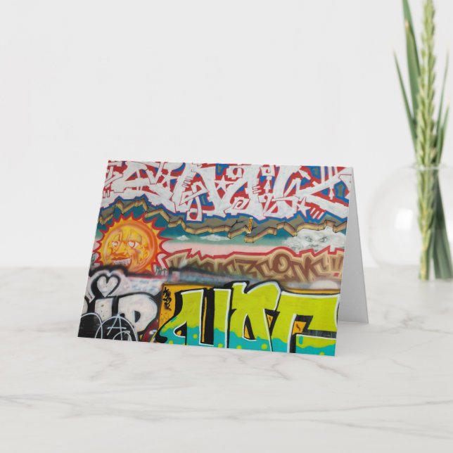 Tarjeta de colección de graffiti #6 (Anverso)