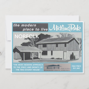 Tarjeta de colección de modelos Midland Park House