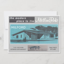 Tarjeta de colección de modelos Midland Park House