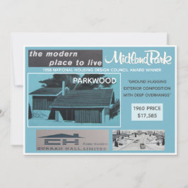 Tarjeta de colección de modelos Midland Park House