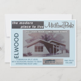 Tarjeta de colección de modelos Midland Park House