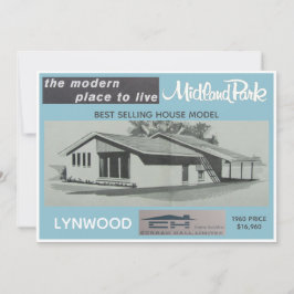 Tarjeta de colección de modelos Midland Park House