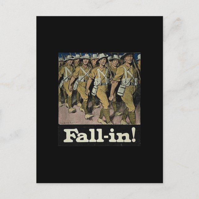 Tarjeta de coleccionistas WW1 1914 AUSTRALIA PROPA (Anverso)
