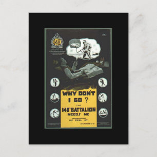 Tarjeta de coleccionistas WW1 1914 CANADA PROPAGAN