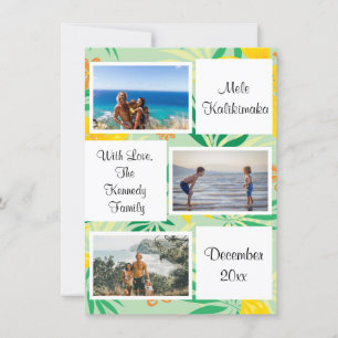 Tarjeta de Collage de fotos para Navidades Mele Ka