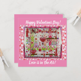 Tarjeta de Collage de San Valentín
