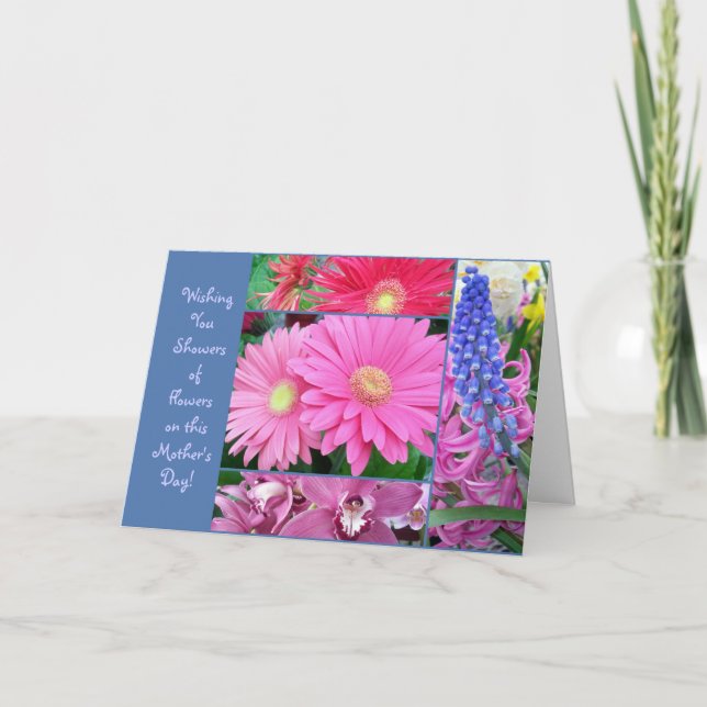 Tarjeta de Collage del Día de la Madre (Anverso)