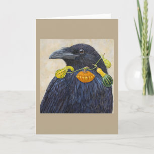 Tarjeta de collar de otoño