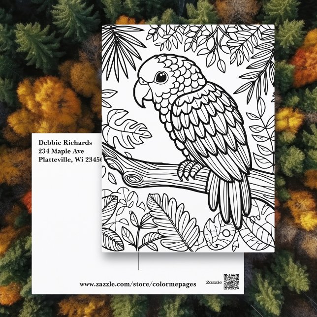 Tarjeta de color | Amazon Parrot (Subido por el creador)