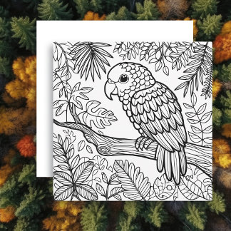 Tarjeta de color | Amazon Parrot