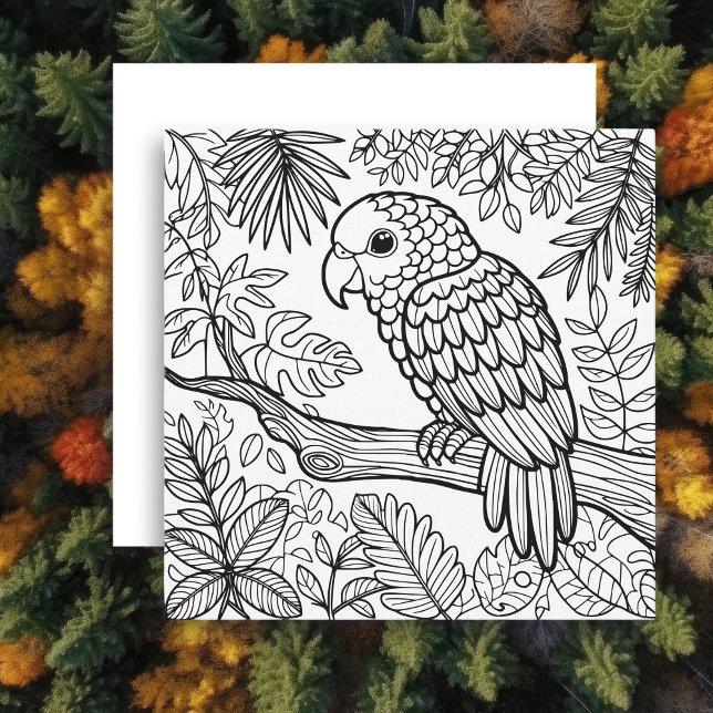 Tarjeta de color | Amazon Parrot (Subido por el creador)