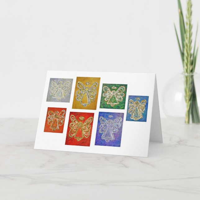 Tarjeta de color Angel (Anverso)