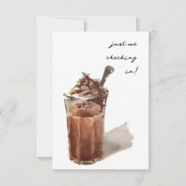 Tarjeta de color Mocha Frappe